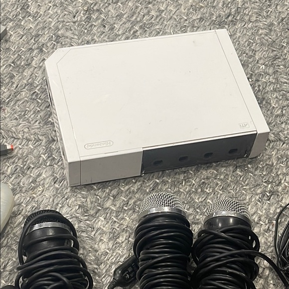 Nintendo Wii Console with Accessories - White and Black